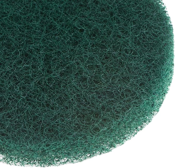HARFINGTON 10pcs Drill Power Brush 5 inch Tile Scrubber Scouring Pads 150-240 Grit for Bathroom Kitchen Household Cleaning