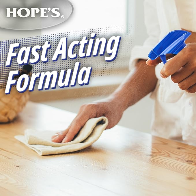 HOPE'S Perfect Kitchen Cleaner Spray - 32 Oz No-Residue All Purpose Cleaning Spray - Multisurface Degreaser for Counters, Stoves, Microwaves, and More - Pet and Home Safe - Pack of 1