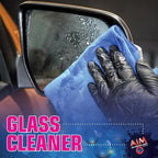 AIM Chemicals Ammoniated Glass Cleaner Concentrate - Streak-Free Shine for Windows, Cars, Homes, Offices - Dilutes 10:1 - Removes Dirt, Grime, Fingerprints - Ideal for Glass Spray Bottles - Gal