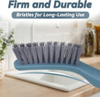 PHYEX 2 Packs Small Brushes for Cleaning, Stiff Bristle Grout Scrub Brushes for Kitchen, Bathroom, and Tile Floors, Ideal for Gaps, Crevices, and Window Tracks