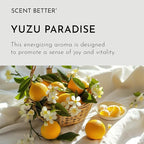 Scent Better Yuzu Paradise Aroma Essential Oil Blend: an Aromatherapy Blend of Yuzu, Citrus, and Bamboo for Ultrasonic Diffusers & Nebulizers (2 Fl Oz, 60 mL)