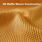 JOYMOOP Microfiber Cleaning Cloth, Reusable Absorbent Microfiber Cleaning Cloths, Kitchen Dish Cloth Waffle Weave 5 Pack, Mixed Color, 9.8×9.8inch