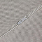 DIOMMELL Set of 4 Foldable Cloth Storage Box Closet Dresser Drawer Organizer Fabric Baskets Bins Containers Divider for Clothes Underwear Bras Socks Lingerie Clothing, Grey 22-0000