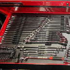 40 PCS Modular Wrench Organizer Pro, Magnetic Base for Tool Drawer Storage and Organization, Durable and Sturdy Black Toolbox, Suitable for Professional Mechanics