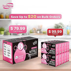 Pink Disposable Gloves, X-Small, Disposable, Latex-Free, Food-Safe, Powder-Free, 1000-ct Case