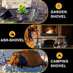 Mini Shovel - 28 inches, Ideal for Digging, Camping, Survival, Kids, Car Use