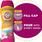 ARM & HAMMER Clean Scentsations In-Wash Scent Booster, Laundry Scent Booster Tropical Paradise scent, 45 Oz