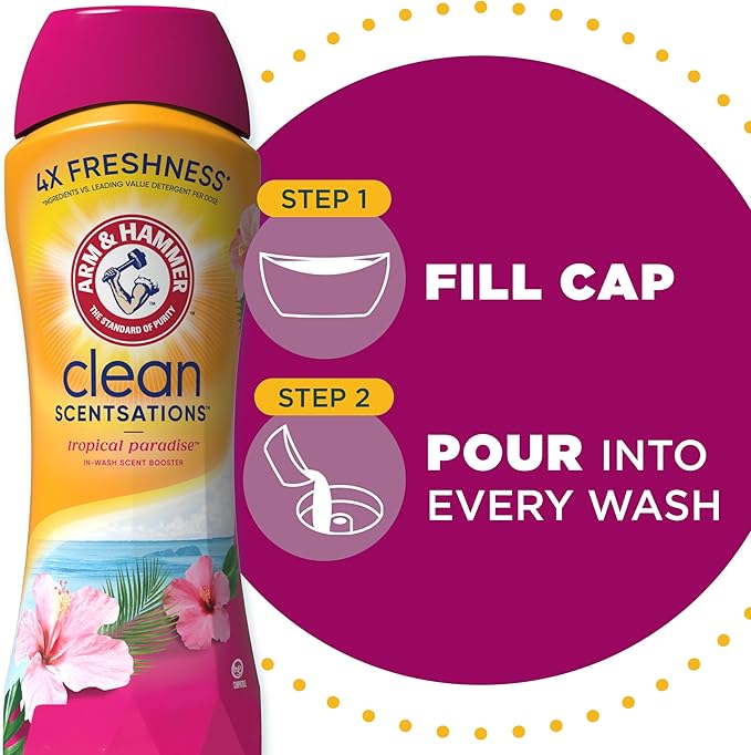 Arm & hammer In-Wash Scent Booster, Tropical Paradise, 24 oz