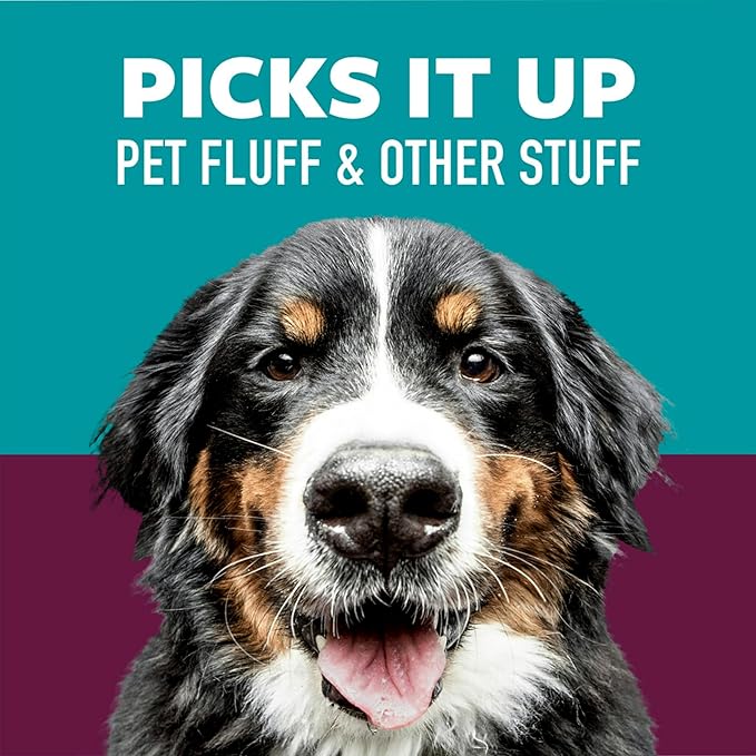Scotch-Brite Pet Hair Pickup Extra Sticky Lint Roller, Designed for Removing Fur + Fluff on Couches, Clothes, Dog and Cat Beds, & More, 6 Pack, 420 Easy-Tear Adhesive Sheets Total