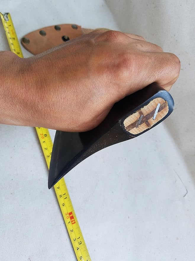 Mini Carving Bearded Axe with Sheath by mapsyst