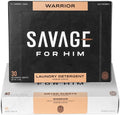 Laundry Detergent Sheets - Laundry Dryer Sheets - No Plastic Jug - Compact & Travel-Friendly - Warrior Scent