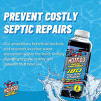 Hotrod Septic Tank Treatment - 12 Month Supply Extends System Life and Prevents Costly Repairs - Industrial Grade - Easy to Use