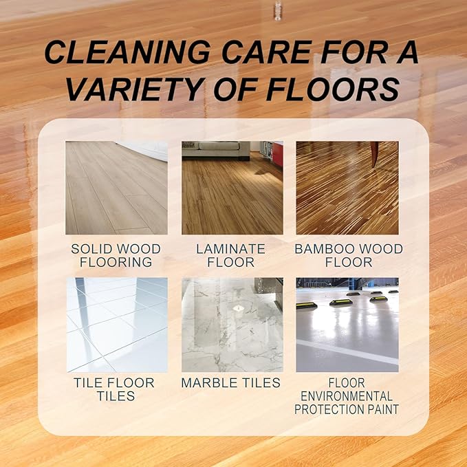 NBDIB 500ml Spainho Floor Cleaner, 5 In 1 Floors Cleaners, 2025 New Cleaner & Polish Solution for Hardwood Floors, Protect and Restore Luster For Marble, Floor Tiles, Ceramic Surfaces (1)