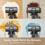 DREAME G10 Cordless Vacuum Mop with Self-Cleaning, Dual Tank Design, All in One Wet Dry Vacuum Cleaner, Up to 30 Mins Runtime, Cordless Floor Washer for Hard Floors