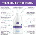 Unique Super Digest-It Bio-Enzymatic Acid-Free Drain Opener and Clog Remover for Household Use (128 fl oz)