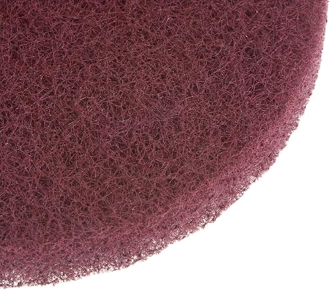 HARFINGTON 8pcs Drill Power Brush 2 inch Tile Scrubber Scouring Pads 320-400 Grit for Bathroom Kitchen Household Cleaning