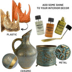 Liquid Gold Leaf Paint - Alcohol Based Fast Drying English Gold Liquid Leaf, 0.68 fl oz (20 ml)