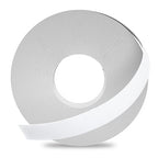 GSCIT Club Melamine Edge Banding, 3/4 inch x 50ft White Edge Banding with Hot Melt Adhesive Pre-glued Cabinet Edge Banding Flexible White Veneer Edging for Plywood Furniture Table