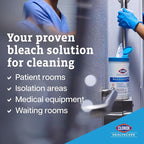 Clorox Healthcare Bleach Germicidal Wipes, 150 Count, Pack of 6 (Package May Vary)