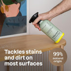 ATTITUDE All-Purpose Cleaner Spray, Natural Origin Ingredients, EWG Verified, Ammonia-Free, Removes Fingerprints, Dust and Dirt, Streak-Less, Geranium & Lemongrass, 26 Fl Oz