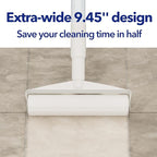 Large Lint Rollers for Carpet, 9.45'' Sticky Rollers for Floor with 360 Sheets, Extendable Long Handle Sticky Mop for Cleaning Couch, Curtains, Cars, Clothing, and Pet Hair