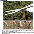 GREBSTK Garden Manual Weeding Tools Stainless Steel Beech Handle Shovel for Weeding, Cultivating, Transplanting, Digging