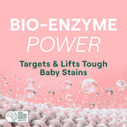 Seventh Generation Concentrated Baby Laundry Detergent, Stain Fighting Formula, Fresh Scent, 40 oz (53 Loads)