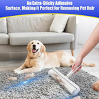 COBETE Large Extra Sticky Lint Roller Refills Pack of 5, 450 Sheets Replacement for Cobete Brand Large Lint Rollers