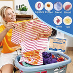 CROS 60 Loads Laundry Detergent Sheets Linen Scent, for Travel, Home, Apartment, Dorm, Laundry Detergent Strips Eco Friendly, Hypoallergenic, Liquidless Washing Supplies