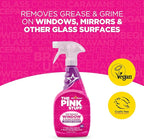 Stardrops - The Pink Stuff - The Miracle Window & Glass Cleaner with Rose Vinegar 3-Pack Bundle (3 Window & Glass Cleaner)