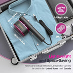 Travel Steamer for Clothes, 1200W Portable Steamer ＆ Iron 2 In 1, 13s Heat Up, LED Touch Display with 5 Modes, Large Ceramic Heat Panel, 110ml Tank, Garment Steamer for Home and Travel