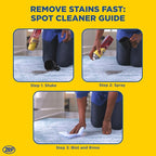 Zep Instant Carpet and Upholstery Spot Remover 19 oz ZUSPOT19 (Case of 4) (Formerly Instant Spot Remover)