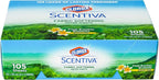 Clorox Scentiva Fabric Softener Dryer Sheets, Fresh Brazilian Blossoms Scent - Wrinkle Reducing Scented Softening Laundry Dryer Sheets for Great Smelling Clothes, 105 Count