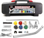 Powerbuilt Disconnect Tool Kit, 18 Piece, Detach Fuel Lines, Air Conditioning, Heater Hose, Filters, and AC Components, Storage Case - 648727