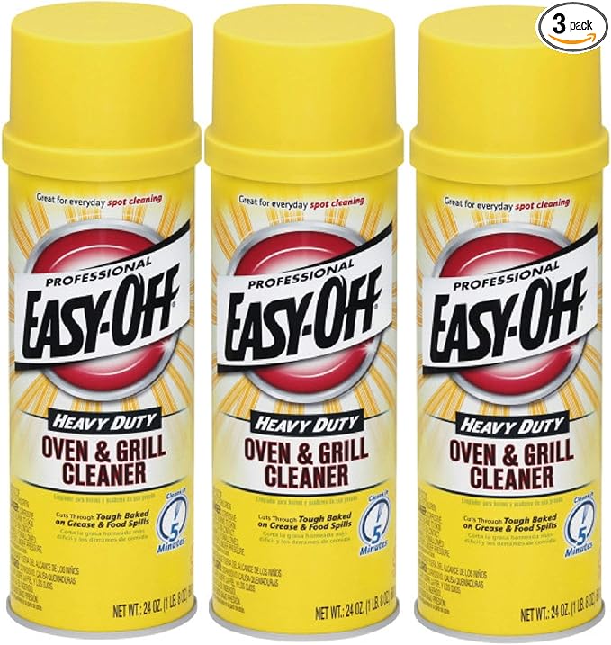 Easy-Off Professional Oven & Grill Cleaner 24 oz (Pack of 3)