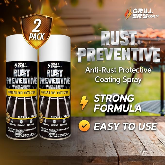 2 Pack Stainless Steel Cleaner 14.78 oz | Cleaning Spray Grill Cleaner for Outdoor Grill Grilling Accessories BBQ Outdoor Kitchen