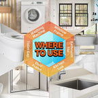 Home Remover Gel, Deep Cleaning Cleaner Gel for Washing Machine, Bathroom, Kitchen Tile Seam Refrigerator Door Seal Household Sinks Cleaning Grout Cleaner