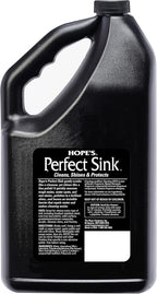 HOPE'S Perfect Sink Cleaner and Polish, Restorative, Water-Repellant, Removes Stains, Ideal for Brushed Stainless Steel, Cast Iron, Porcelain, Corian, Composite, Acrylic, Value Size