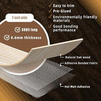 GSCIT Club Oak Edge Banding, 2 inch x 500ft roll of Veneer Edge Banding Preglued Flexible, Wood Tape Banding for Repair Furniture