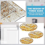 Oven Rack Cleaner Bags Kit Heavy Duty Reusable Oven Rack Soaking Cleaner Bags in 3 Sizes with Gloves Steel Wool Sponges Cleaning Cloths for Deep Degreasing Household Maintenance