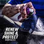 Slick Products Shine & Protectant, Long-Lasting High-Gloss Clear Coat Spray, Renew, Shine, and Protect Plastic, Vinyl, Rubber, Trim, and More (12-Pack)