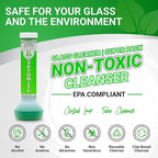 KLEAR Kryptonite Multipurpose Glass Cleaner |Powerful Cleaning 5-1 Combo | Glass Friendly & Alcohol-Free Glass Cleaner| Coat, Relax, Rinse| 9 oz (Pack of 1)