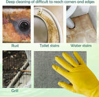 20Pcs Cleaning Screens for Toilets Cleaner Hard Water 5.5 x 4 Inch Flexible Scrubbing Pads for Household Cleaning Scouring Mesh Pad for Remove Grills Carbon Rust Scale (20)