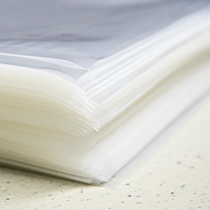 UltraSource - Chamber Machine Pouches 3 Mil Thickness, 10" x 18", Pack of 500 Vacuum Chamber Pouches, BPA-Free Pre-Cut Chamber Vacuum Sealer Bags with tear notch