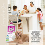 Quick Shine Pure Floor Wax 27oz | A Buffable, Waterproof Finish for Regular and Hardwood Floors | Restore Protect Refresh