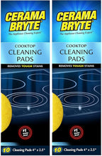 Cerama Bryte Cooktop Cleaning Pads, 10-Count 2 Pack