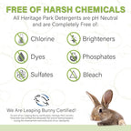 Heritage Park Luxury Laundry Detergent | Dermatologist Tested Plant based Natural & Enzyme Laundry Detergent | Sensitive Skin Friendly - Lavender Mist (4 fl oz Trial Size)