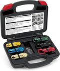Powerbuilt Master Disconnect Tool Set, 6 Piece Kit, Couplings, Fuel Lines, Filters, AC, Air Conditioning Tools, Storage Case - 648399