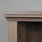 Sauder Miscellaneous Storage 3-Shelf Bookcase/ Book shelf, Salt Oak finish