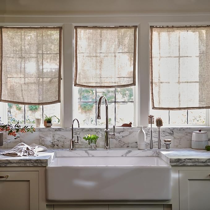 Ionic Dish Brush, Magnetized to Stand Upright, Stainless Steel with Replaceable Head, Silver